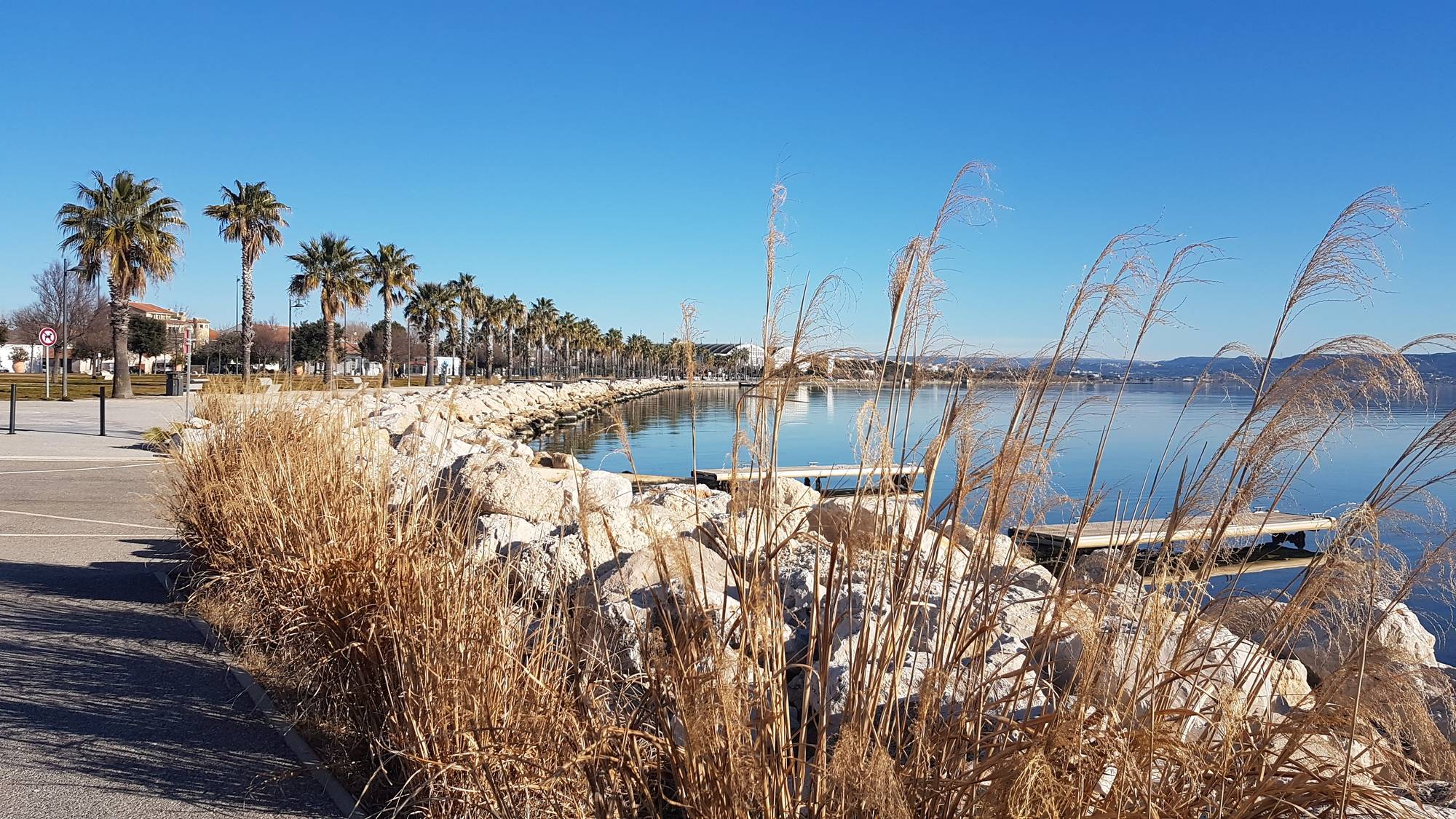 La promenade de Berre-l'Etang